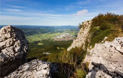 a view from the top of a rocky mountain at 1 Bedroom Stunning Apartment In Col in Zoll