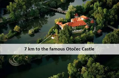 a house in the middle of a river with the words to thefamous at Tiny House - Glamping Paradise Skatlar 45722 in Otočec