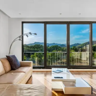 Contemporary apartment with rooftop terrace in Maribor
